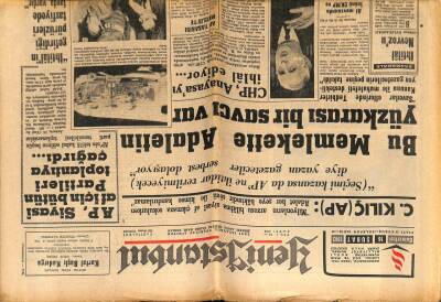 Yeni İstanbul Gazetesi 16 Şubat 1963 - Bu Memlekette Adaletin Yüz Karası Bir Savcı Var GZ66254 - 1