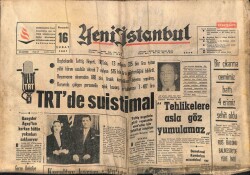 Yeni İstanbul Gazetesi 16 Şubat 1967 - Bir Çıkarma Gemimiz Battı 4 Erimiz Şehit Oldu GZ70187 - 1