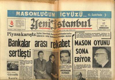 Yeni İstanbul Gazetesi 17 Ekim 1967 - Bankalar Arası Rekabet Sertleşti GZ93111 - 1