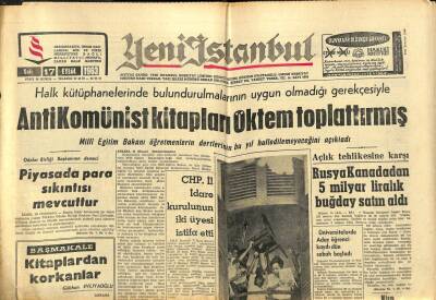Yeni İstanbul Gazetesi 17 Eylül 1963 - Tarık Buğranın 1-6 Yıl Arasında Hapsi İsteniyor GZ102798 - 1
