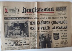 Yeni İstanbul Gazetesi 17 Mart 1967 - Bayilerde Gaz Yok Zam Kararı Karaborsa Yarattı GZ11783 - 2