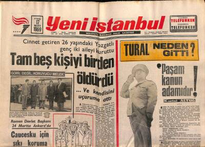 Yeni İstanbul Gazetesi 17 Mart 1969 - BMC , İzmirden İrana Kamyon İhraç Etti GZ120929 - 1