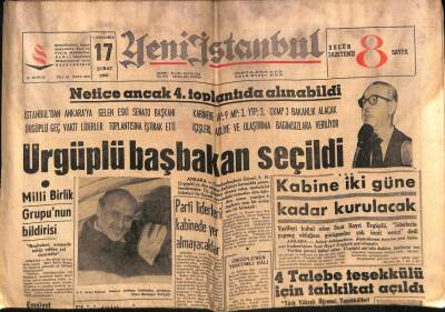 Yeni İstanbul Gazetesi 17 Şubat 1965 -Ruslara Göre Vietnam Buhranı Yeni Dünya Savaşı Açacak , Aktolga Çizgi Roman GZ57037 - 1