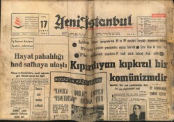 Yeni İstanbul Gazetesi 17 Şubat 1967 - Hayat Pahalılığı Had Safhaya Ulaştı GZ70194 - 2