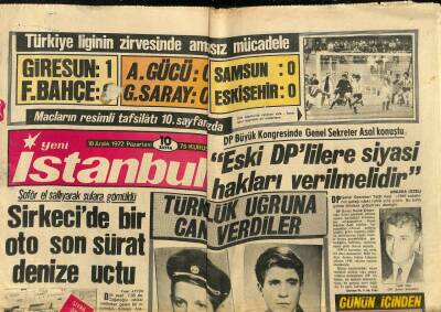 Yeni İstanbul Gazetesi 18 Aralık 1972 - Bulgarlar Dost Gözüküp Türkleri Öldürüyorlar GZ113864 - 1