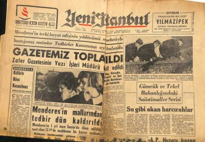 Yeni İstanbul Gazetesi 18 Eylül 1962 - Antakyada Halk İle Jandarma Arasında Dün Bir Arbede Oldu GZ93253 - 1
