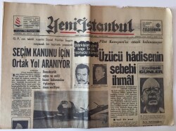 Yeni İstanbul Gazetesi 18 Mart 1968 - Kirli Hava İle Savaş İçin Kanun Hazırlanıyor GZ11872 - 1