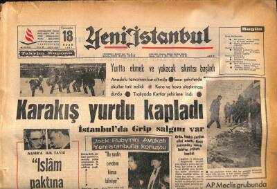 Yeni İstanbul Gazetesi 18 Ocak 1967 - Jack Rubynin Avukatı Yeni İstanbula Konuştu GZ85854 - 1
