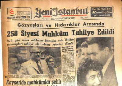 Yeni İstanbul Gazetesi 19 Ekim 1962 - Yemen İmamı El Bedr Geçici Hükümet Kurdu GZ86043 - 1