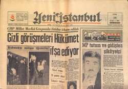 Yeni İstanbul Gazetesi 19 Ocak 1968 - CHP Millet Meclisi Grupunda İktidar İtham Edildi GZ158737 - Gökçekoleksiyon