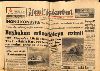 Yeni İstanbul Gazetesi 19 Şubat 1962 - Tetkiki 130 Senede Bitecek Olan 30 Bin Adet Dosya Koridorlarda Saklanıyor GZ93188 - 1