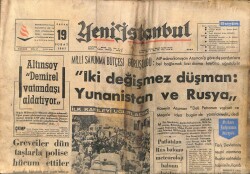 Yeni İstanbul Gazetesi 19 Şubat 1967 - Altınsoy Demirel Vatandaşı Aldatıyor GZ70197 - 2