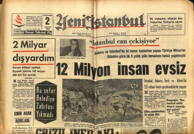 Yeni İstanbul Gazetesi 2 Aralık 1965 - İzmir Yoksullar Evinde İhtiyarlar Öldürülmüş GZ102880 - 1