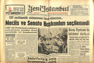 Yeni İstanbul Gazetesi 2 Kasım 1963 - Amerikadaki İki İnfilakta 72 Kişi Öldü , Bin Kişi Yaralandı GZ102853 - 1