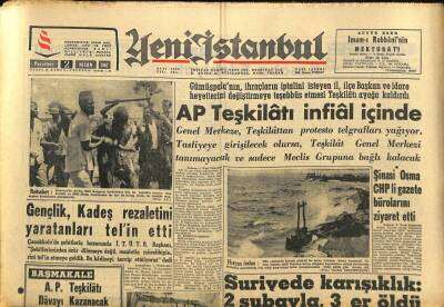 Yeni İstanbul Gazetesi 2 Nisan 1962 - Konyada Bir Kitap Hastahanesi Açıldı - OECD Genel Sekreteri Uçakla Parise Gitti GZ93067 - 1