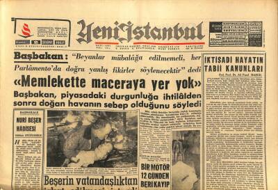 Yeni İstanbul Gazetesi 2 Şubat 1962 - Aydında Ekmek Sıkıntısı Var - Celal Bayar Bugün Muayene Edilecek GZ93122 - 1