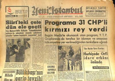 Yeni İstanbul Gazetesi 2 Temmuz 1962 - Cezayirde Referandumun İlk Neticeleri GZ85973 - 1