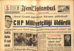 Yeni İstanbul Gazetesi 2 Temmuz 1966 - Irak'ta Darbe 8 Saat Sürdü - Suriyeliler Türkiye'den Mallarını Götürüyorlar GZ158668 - Gökçekoleksiyon