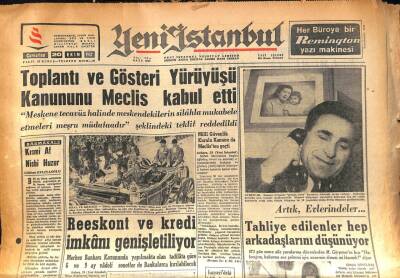Yeni İstanbul Gazetesi 20 Ekim 1962 - Ankara Şeker Fabrikası Dün İşletmeye Açıldı GZ86045 - 1