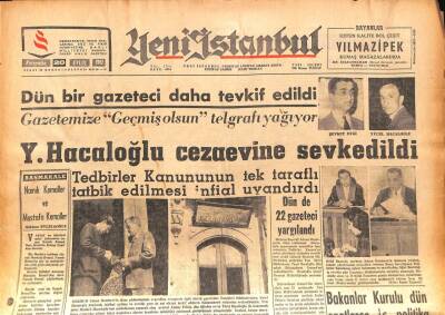 Yeni İstanbul Gazetesi 20 Eylül 1962 - Y. Adalet Divanı Savcılarından Salim Ertem Dün Vefat Etti GZ86932 - 1