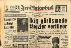 Yeni İstanbul Gazetesi 20 Haziran 1966 - Komünistler Azıtmaya Başladı GZ61831 - 1