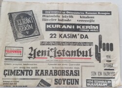 Yeni İstanbul Gazetesi 20 Kasım 1968 - Rektör Egeli Gece Öğretimi Yapılamaz.- GZ45946 - 2