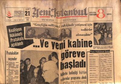 Yeni İstanbul Gazetesi 20 Şubat 1965 -Güney Vietnamda Hükümet Darbesi GZ57040 - 1