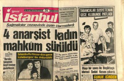 Yeni İstanbul Gazetesi 21 Aralık 1972 - Zonguldakta Maden Ocağı Çöktü 3 Ölü Var - Tireboluda Hamsiler Gübre Oluyor GZ113794 - 1