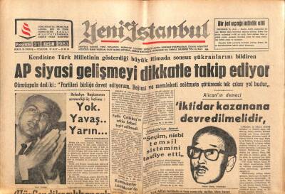 Yeni İstanbul Gazetesi 21 Kasım 1963 - 1964ten Sonra İstanbul Normal Elektriğe Kavuşuyor GZ102775 - 1