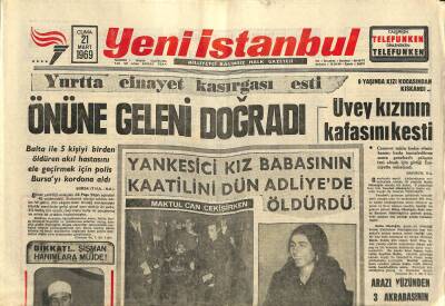 Yeni İstanbul Gazetesi 21 Mart 1969 - Mısırda Düşen Uçakta 87 Hacı Can Verdi - Tural Neden Gitti ? GZ120906 - 1