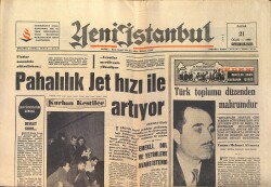 Yeni İstanbul Gazetesi 21 Ocak 1968 - Köylerin Mini Şehir Olması Teklif Edildi GZ158739 - Gökçekoleksiyon