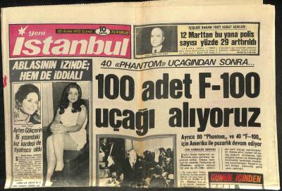 Yeni İstanbul Gazetesi 22 Aralık 1972 - Ayten Gökçerin 16 Yaşındaki Kız Kardeşi de Tiyatrocu Oldu GZ113859 - 1