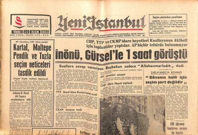 Yeni İstanbul Gazetesi 22 Kasım 1963 -Bilge Ve Atanın Elbiseleri Adli Tıbba Gönderildi GZ102776 - 1