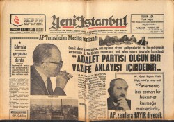 Yeni İstanbul Gazetesi 22 Mart 1964 - Profilo , İmar Planında Okula Ayrılan Bir Sahada Kurulmuş GZ158755 - Gökçekoleksiyon