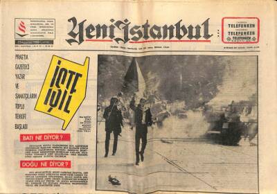 Yeni İstanbul Gazetesi 23 Ağustos 1968 - Pragda Gazeteci , Yazar Ve Sanatçıların Toplu Tevkifi Başladı GZ84710 - 1