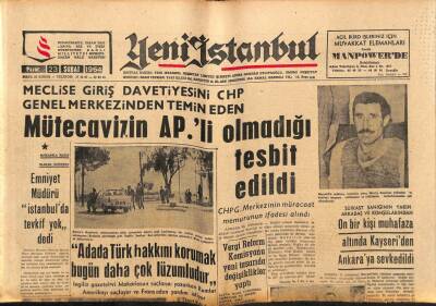 Yeni İstanbul Gazetesi 23 Şubat 1964 - Aras (AP) Sol Propaganda İçin Savcıların Dikkatini Çekti, Fernandel İle Bourvile Mizah Ödülü Verildi GZ84462 - 1