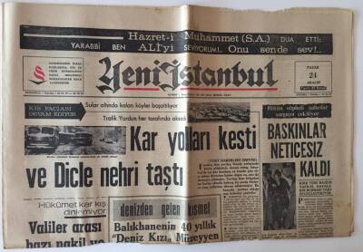 Yeni İstanbul Gazetesi 24 Aralık 1967 - Cunta Genel Af İlan Ediyor GZ11888 - 2