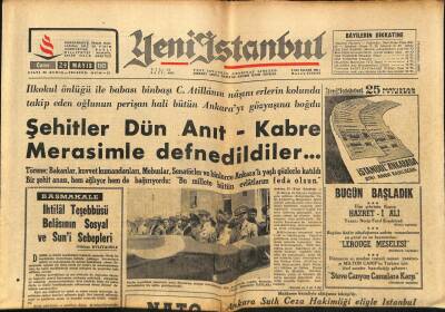 Yeni İstanbul Gazetesi 24 Mayıs 1963 - Amerikan Menşeli Nebati Yağlar Kara Borsada Satılıyor GZ93153 - 1