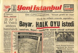 Yeni İstanbul Gazetesi 24 Mayıs 1969 - Fatma Girik Ödül Alınca Ağladı - İnsana Ay Yolu Açıldı GZ120900 - 1