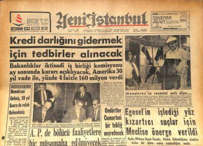 Yeni İstanbul Gazetesi 24 Temmuz 1962 - Bir Mimar Yaşar Doğunun Kabrini Ücretsiz Olarak Yapmak İstiyor GZ86687 - 1