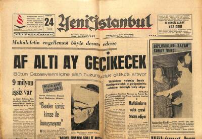 Yeni İstanbul Gazetesi 24 Temmuz 1966 - UThant , Kıbrıs İçin Rumların Lehine Bir Rapor Hazırlamış GZ93167 - 1