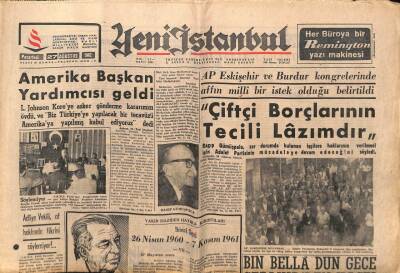 Yeni İstanbul Gazetesi 25 Ağustos 1962 - Kuşlara Şarkı Öğreten Adam GZ57130 - 1