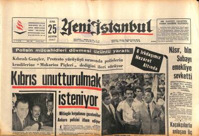 Yeni İstanbul Gazetesi 25 Ağustos 1967 - Doğuda Bir Yıl Çalışan Doktor Diploma Alacak GZ84174 - 1