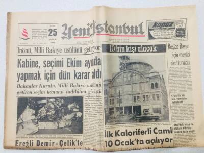 Yeni İstanbul Gazetesi 25 Aralık 1964 - Ereğli Demir Çelikte Yolsuzluk GZ53155 - 1