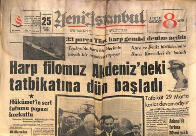 Yeni İstanbul Gazetesi 25 Mart 1965 - Komünist Çinle Ticari Münasebet Kurulacak GZ102934 - 1