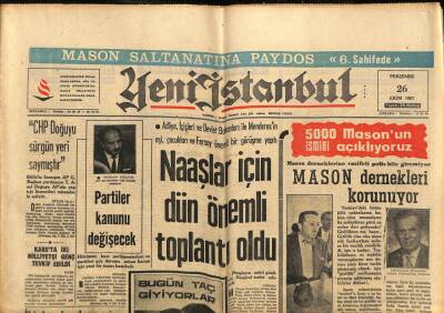 Yeni İstanbul Gazetesi 26 Ekim 1967 - Karsta İki Milliyetçi Genç Tevkif Edildi GZ74805 - 1