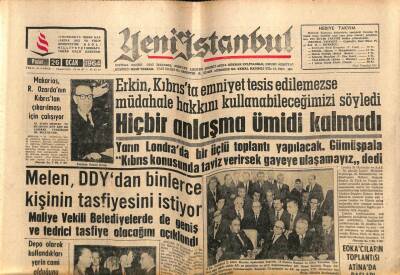 Yeni İstanbul Gazetesi 26 Ocak 1964 - T.Türkay da YTPden İstifa Etti GZ57234 - 1