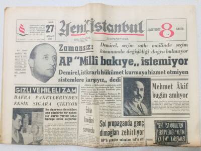 Yeni İstanbul Gazetesi 27 Aralık 1964 - Sol Propaganda Genç Dimağları Zehirliyor GZ53153 - 1
