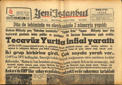 Yeni İstanbul Gazetesi 27 Mart 1963 - Muhalefetin Sindirilmesi İçin Tedbirler Alınıyor GZ84690 - 1