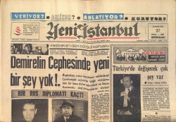 Yeni İstanbul Gazetesi 27 Ocak 1968 - İstanbul'da da Derslere Boykot Başladı - Demirel'in Cephesinde Yeni Bir Şey Yok ! GZ158741 - Gökçekoleksiyon